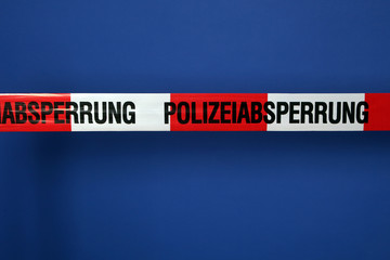 Polizeiabsperrband / Polizeiabsperrung