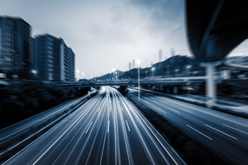 Fototapeta premium traffic at night