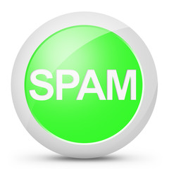 Pulsante spam icona verde