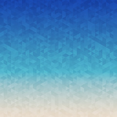 Abstract triangular pattern.Simple gradient background. Vector illustration with geometric elements