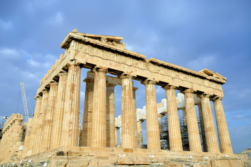 Obraz premium Parthenon on the Acropolis in Athens