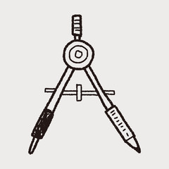 compass doodle
