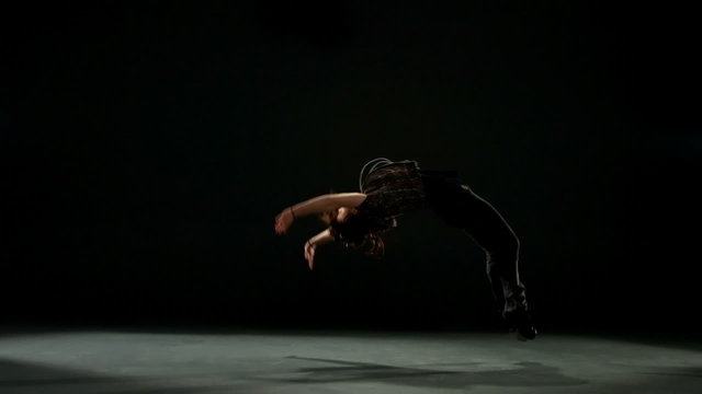 Slow motion dance