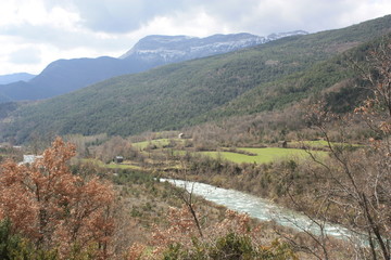 Valle del Río Ara, Broto. Pirineos. Huesca