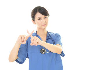 禁止の意思表示をする医師