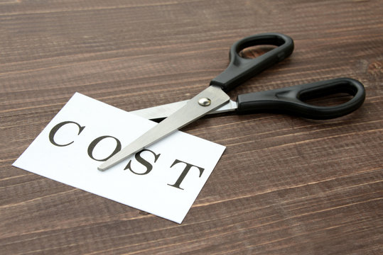 ビジネスイメージ―コストの削減