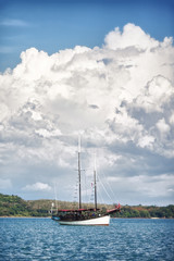 Yacht in a Sea