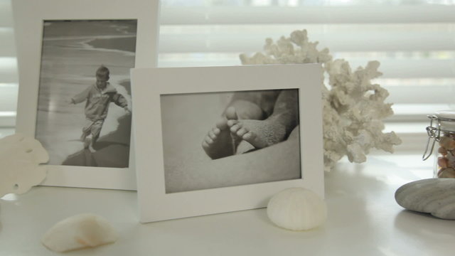 Beach house memories, family photos