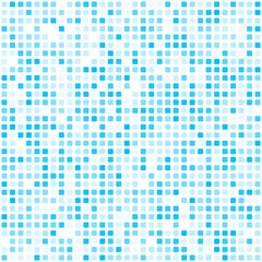 Squares blue technology pattern.