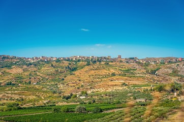 Obraz premium Paysage sicilien. 