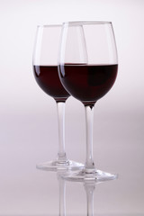 Two glasses of wine