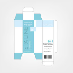 cosmetic packaging. Vector