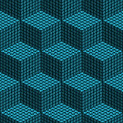 Seamless pattern with boxes. Editable vector. Eps 10