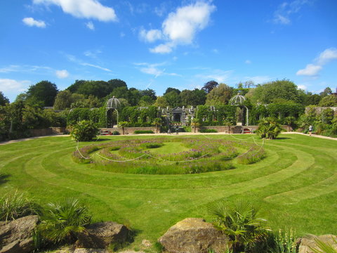 Formal English Garden Lawn