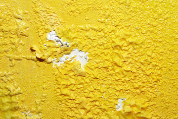 Yellow Paint Background