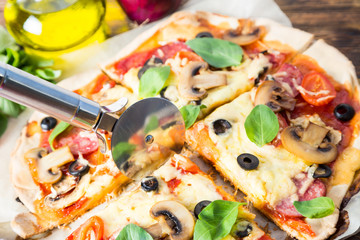 Pizza homemade