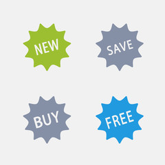 Star Labels | Granite Alternative Icons