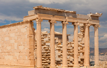 Fototapeta premium The Parthenon temple ruins. Athens, Greece.