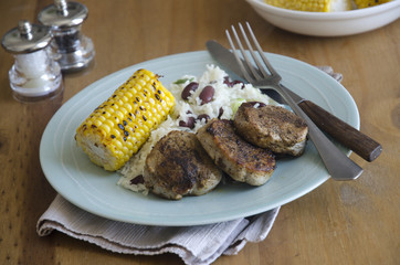 Jerk pork medallions 