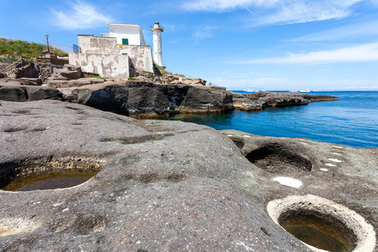 Ventotene Lighthouse, Italy.