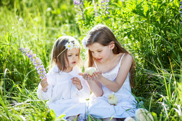 Obraz premium sisters