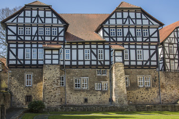 Fototapeta na wymiar Fachwerk, Historische Gebäude
