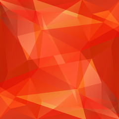 red background