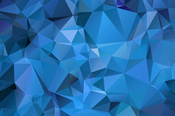 Polygonal triangular background