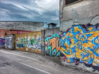 Arte dei graffiti di strada
