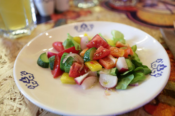 Vegetables salad