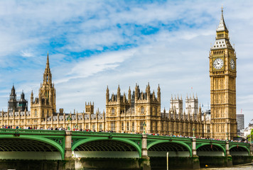 The Palace of Westminster, London