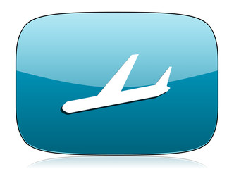 arrivals icon plane sign