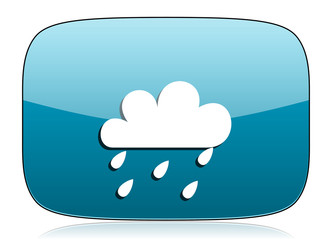 rain icon waether forecast sign