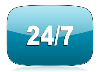 24/7 icon