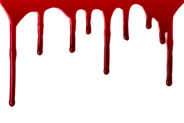 Blood pouring
