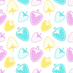 pattern seamless strawberry