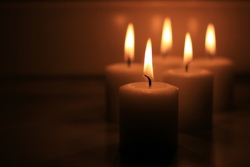 Fototapeta na wymiar Candles 