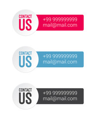Contact Us Labels