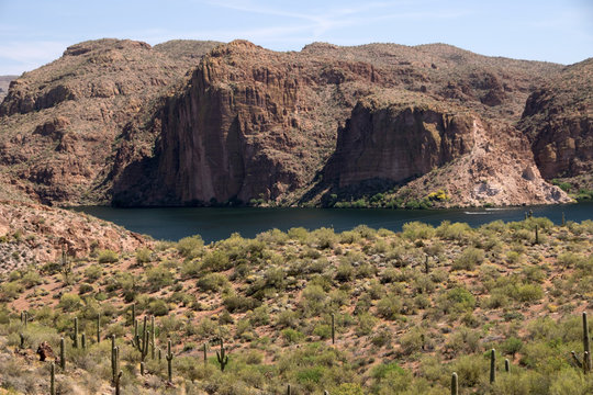 Theodore Roosevelt Lake, Arizona, USA