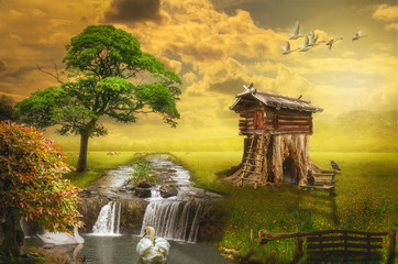 fairy house © Dmitriy Sladkov