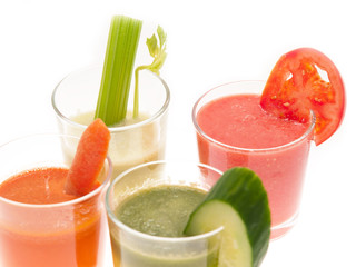 fresh vegetable juices