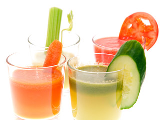 fresh vegetable juices