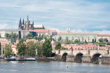 Fototapeta premium beautiful panorama of Mala Strana
