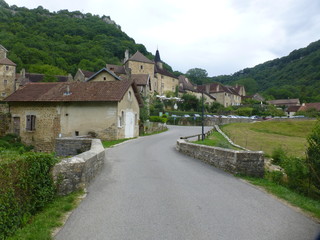 Fototapeta na wymiar Baume les Messieurs - Plus Beau Village de France