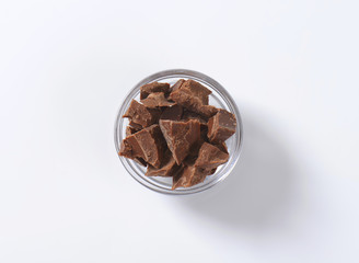 milk chocolate pieces