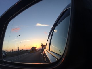 Okinawa, leaving military base camp