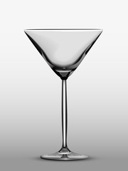 Black-and-white photo-realistic from a Martini glass.