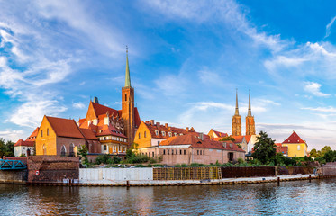 Naklejka premium Cathedral St. John in Wroclaw