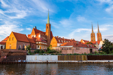 Obraz premium Cathedral St. John in Wroclaw