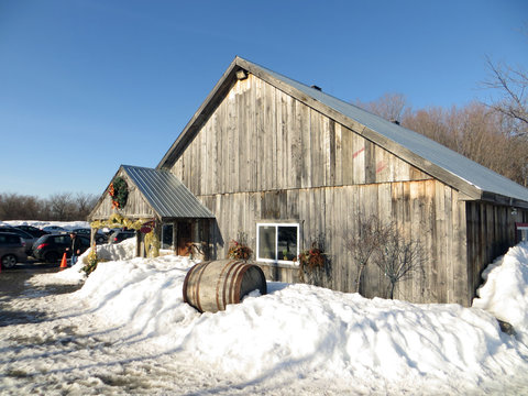 Sugar Shack In Mirabel, Quebec